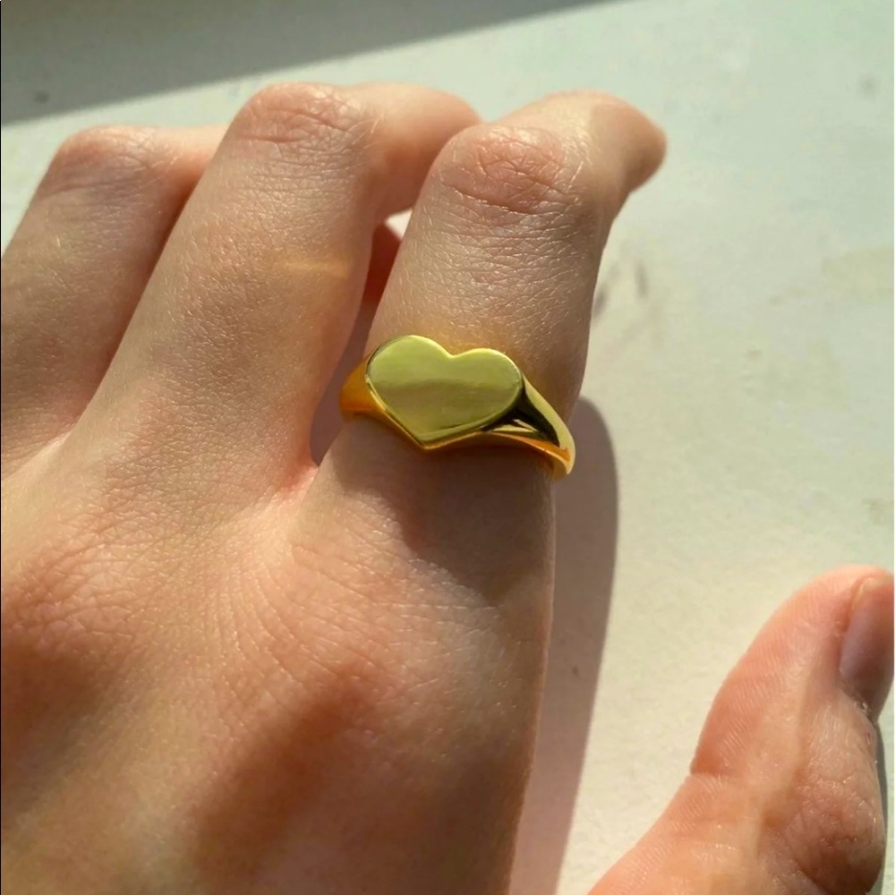 Gold dipped ring